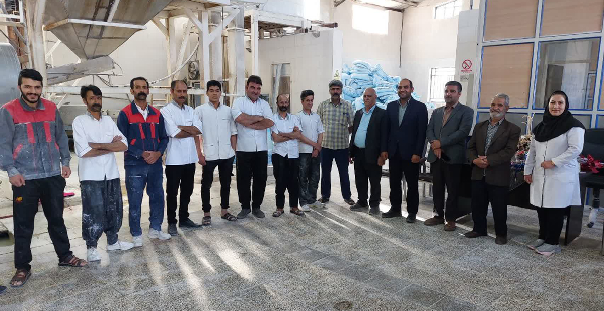 روز جهانی کارگر در شرکت نشاسته هدیه ندوشن